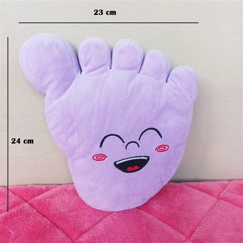 Boneka Telapak Kaki Warna Ungu Like New Toys And Collectibles Mainan