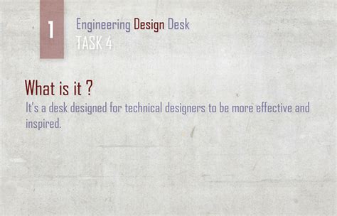 engineering design desk  behance
