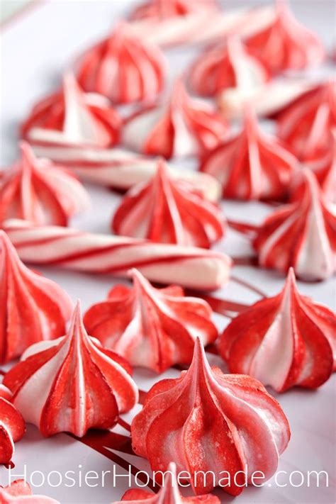 Peppermint Meringues Are A Simple Cookie That You Can Make With Egg