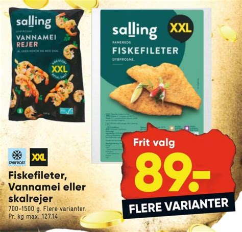 Salling Fiskefileter Tilbud Hos Bilka