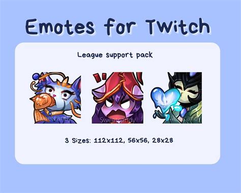 Cute League Of Legends Emotes For Twitch Discord Youtube Yuumi Lulu