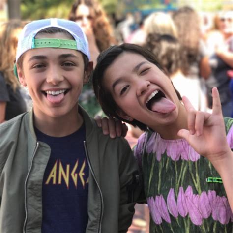 Asher Angel And Peyton Elizabeth Lee Peyton Elizabeth Lee Andi Mack