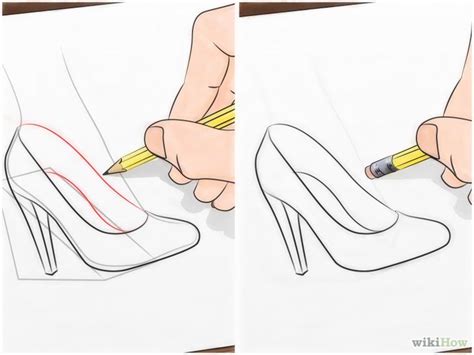 Como Dibujar Zapatos De Mujer Paso A Paso Buscar Con Google C Mo