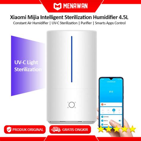 Jual Xiaomi Mijia Smart Air Humidifier Purifier UV C Sterilization 4 5L