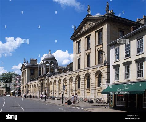 The Queens College High Street Oxford England Stock Photo Alamy
