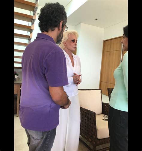 Foto O Olho Roxo De Ana Maria Braga Era Parte De Uma Campanha Do