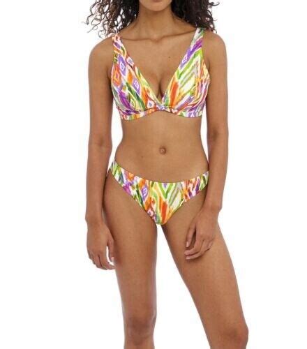 Freya Multi Tusan Beach Italini Bikini Brief Swim Bottom Us Medium Ebay