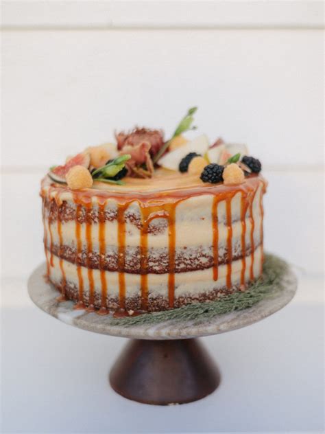 Fall Naked Cake Wedding Party Ideas Layer Cake