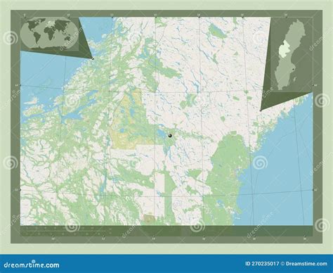 Jamtland Sweden Osm Capital Stock Illustration Illustration Of