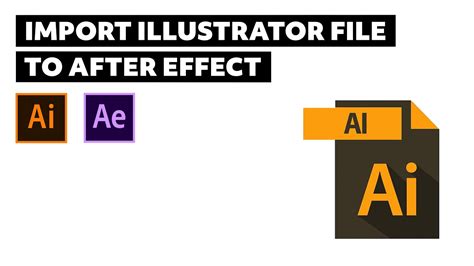 How To Import Illustrator Files Correctly To After Effects Architecture Youtube