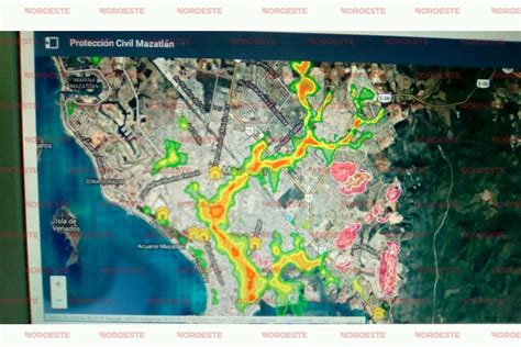 S Tiene Mazatl N Zonas De Alto Riesgo Por Lluvias Noroeste