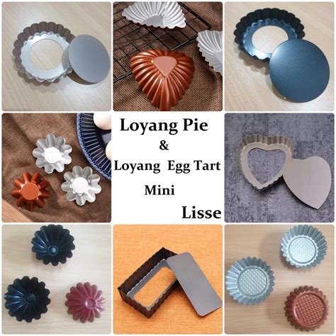 Jual Cetakan Loyang Mini Pie Susu Eggtart Kue Cake Egg Tart Pie Susu