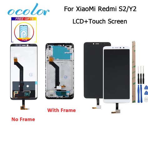 Ocolor For Xiaomi Redmi S2 Lcd Display And Touch Screen With Frame 599