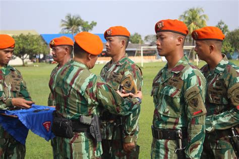 Kopasgat Wilayah Medan Melaksanakan Upacara Bendera Dan Acara Laporan