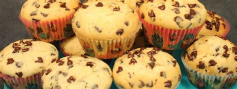 Muffins américains aux pépites de chocolat