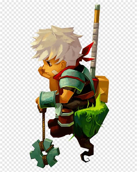 Bastion Low Poly Concept Art Character Design 3d Computer Graphics