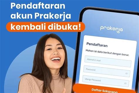 Pendaftaran Akun Prakerja Dibuka Langkah Mudah Daftar Di Sini