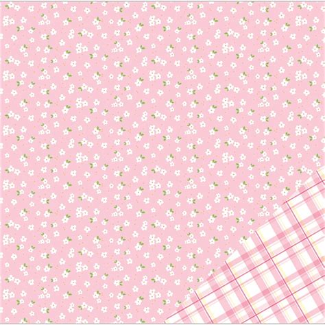 American Crafts Basics Double-Sided Cardstock 12"X12"-Light Pink W ...