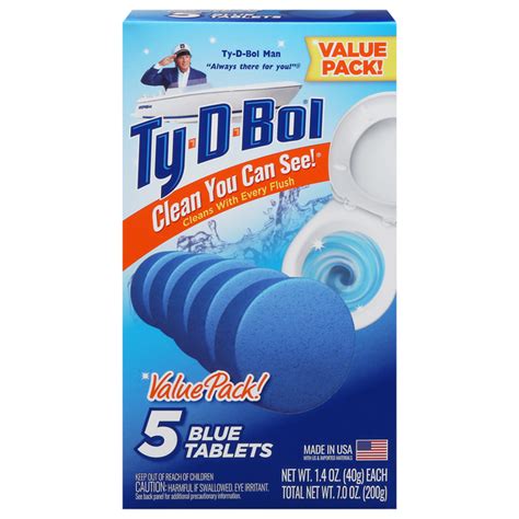 Save On Ty D Bol Blue Automatic Toilet Bowl Cleaner Tablets Order