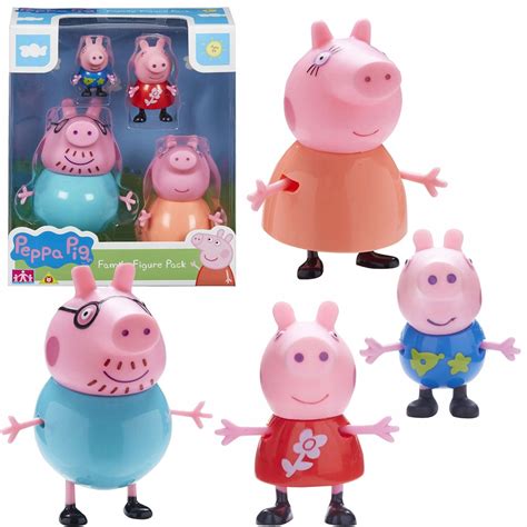 Winka Peppa Rodzina Figurki Mama Tata George