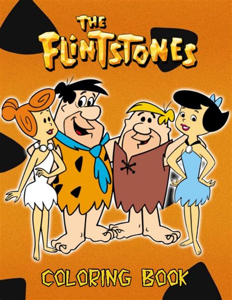 Buy The Flintstones Coloring Book 50 Coloring Pages The Flintstones