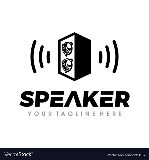 Speaker Logo Vector