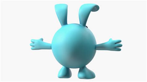 Kikoriki Krash Character T-pose 3D Model $69 - .3ds .blend .c4d .fbx ...