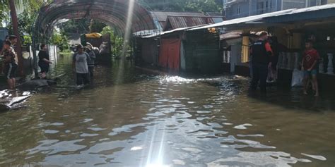 Rumah Warga Terdampak Banjir Dan Longsor Di Kota Bitung