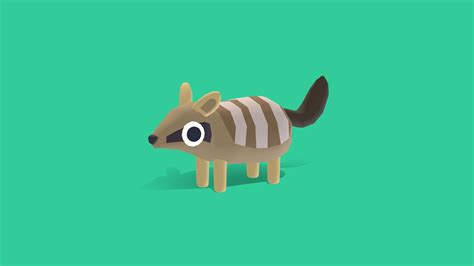 Numbat Quirky Series Buy Royalty Free 3d Model By Omabuarts Studio