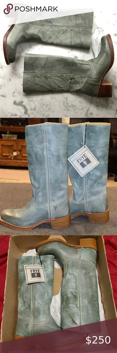 Frye Campus 14l Boots In Sage Green Frye Campus Boots Frye Boots