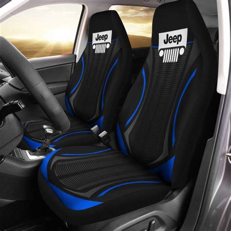 Jeep Gladiator NCT Car Seat Cover Set Of 2 Ver 2 Blue Giftsluv