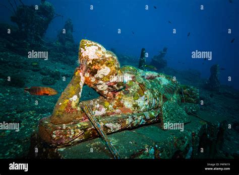 Underwater Temple On Bali Indonesia Stock Photo Alamy