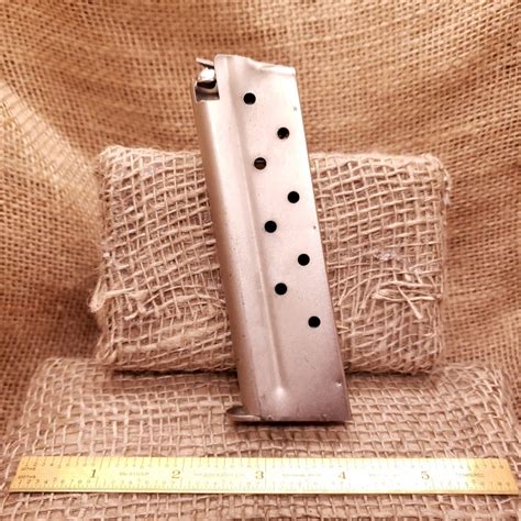 Factory Colt 1911 9 Round 9mm Stainless Magazine Old Arms Of Idaho Llc