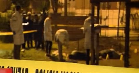 Smp Dos Hombres Son Asesinados A Balazos En Parque San Mart N De