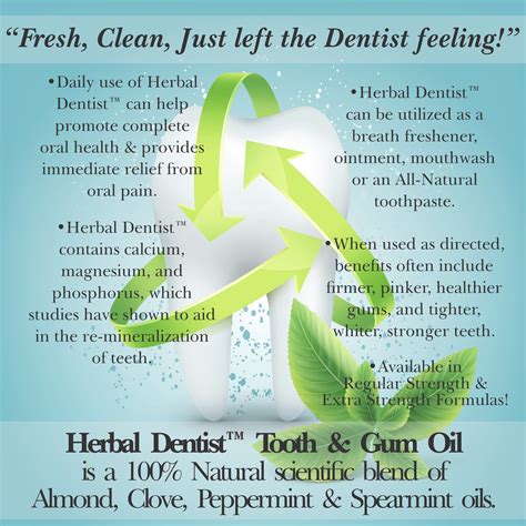 Herbal Dentist™ Extra Strength Tooth And Gum Oil Saffron Herb Co