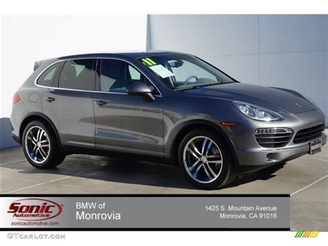 2011 Meteor Grey Metallic Porsche Cayenne S 95734286 Photo 9