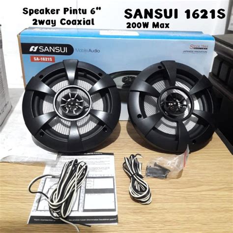 Jual Speaker Coaxial Sansui SA1621S 2way Speaker 6 Speaker Sansui 6