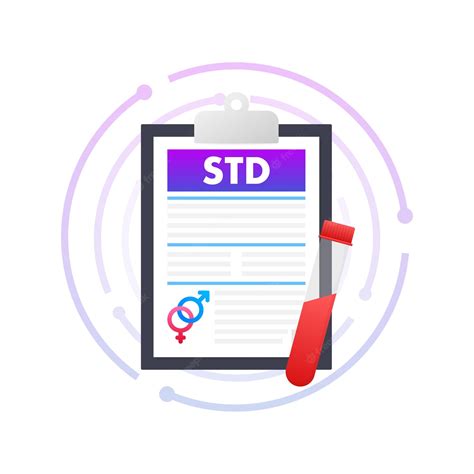 Std Para Diseño De Bannerstd Icono De Vector De Enfermedad De