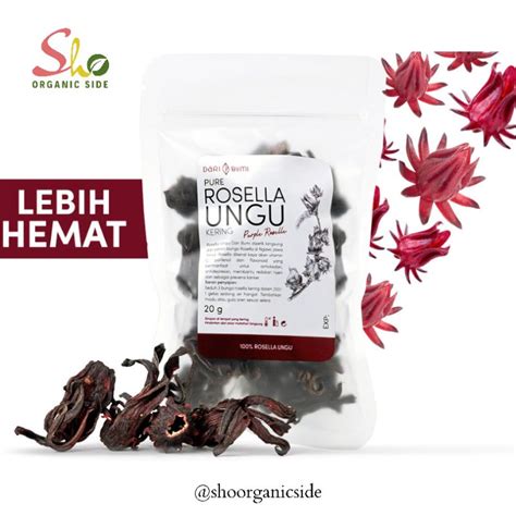 Jual Bunga Rosella Kering 20gr Dari Bumi Shopee Indonesia