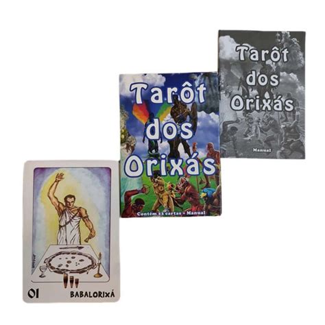 Baralho Tarôt dos Orixás 22 Cartas