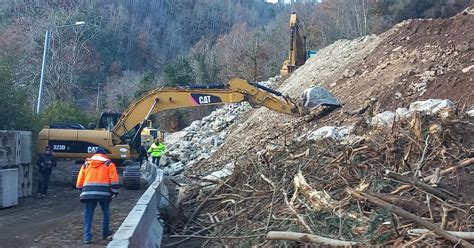 Frana A Sesta Godano Al Lavoro Per Riaprire La Provinciale