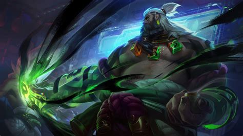 Wallpaper Inkshadow League Of Legends Liga Legenda Seni Digital