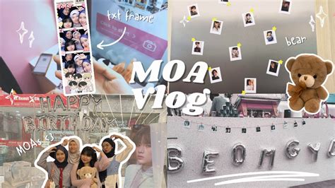 Moa Vlog Beomgyu S Birthday Cupsleeve Event Txt Photobooth Event