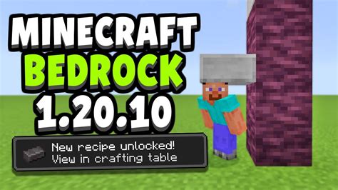 Everything New In Minecraft Bedrock Update Youtube