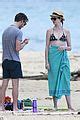 Anne Hathaway Dons Bikini Top For Hawaii Beach Walk Photo Adam Shulman Anne