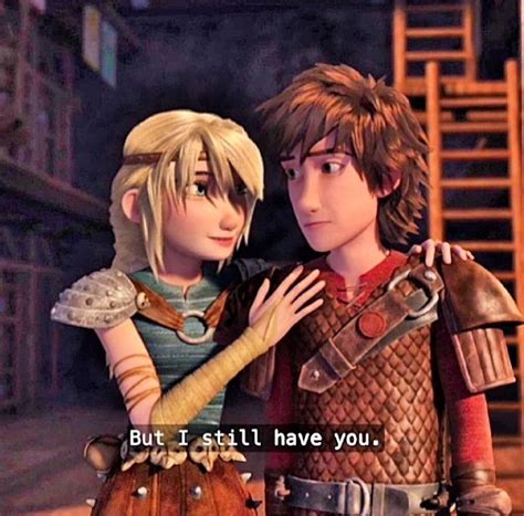 Hiccup And Astrid From Dreamworks Dragons Race To The Edge