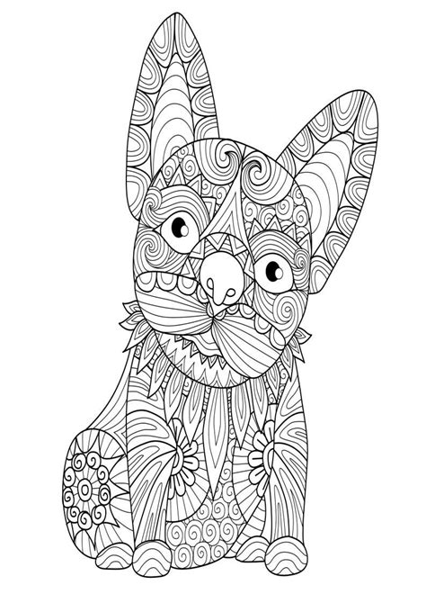 Mindful Coloring Animals Coloring Pages