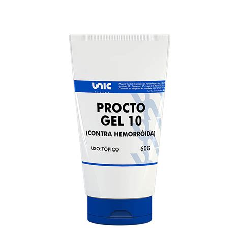 Procto Gel 10 Contra Hemorroida Unicpharma