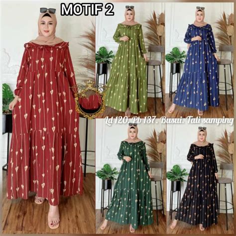 Jual Longdres Midi Jumbo Daster Arab Jumbo Daster Kekinian Jumbo