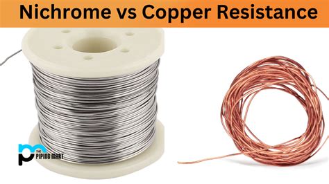 Nichrome Vs Copper Resistance What S The Difference